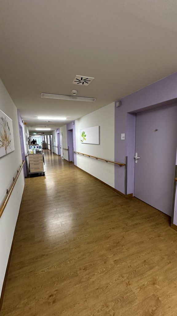 Krankenhaus-Station gestrichen mit ThermoPlus